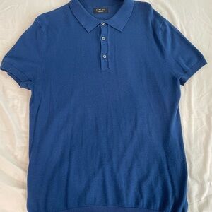 Men's Blue Polo Shirt